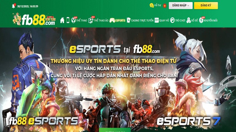Esports FB88 – Cá Cược Thể Thao Điện Tử Uy Tín 2026 2 FB88 cung cấp một loạt các thể loại game hot