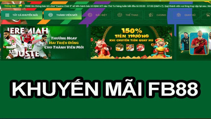 Khuyến Mãi FB88 – Nhận Thưởng Lớn Khi Đăng Ký 2026 1 Một trong các chiến lược thu hút, giữ người cũ là thêm khuyến mãi FB88